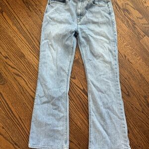 Hudson Jeans Blue Flare & Wide Leg Denim